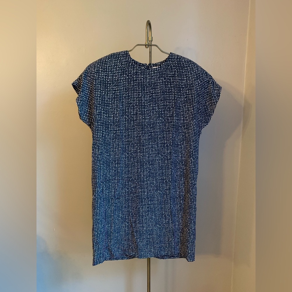 Liz Claiborne mini dress vintage 90’s 80’s shirt boxy dress